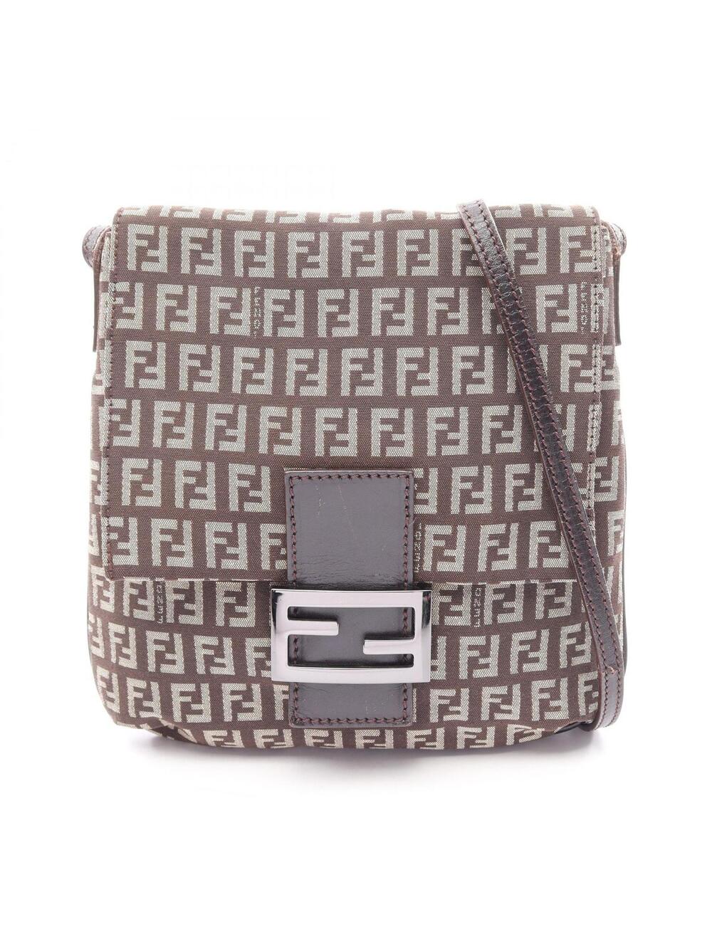 Fendi Zucchino Shoulder Bag Canvas #278095F51B